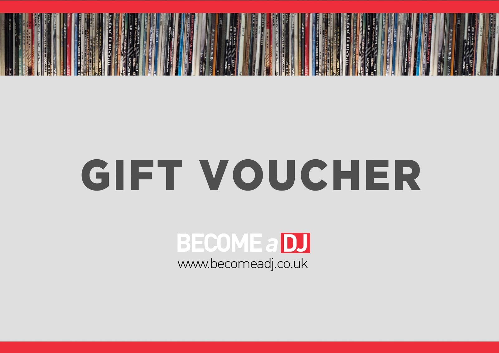 DJ Gift voucher