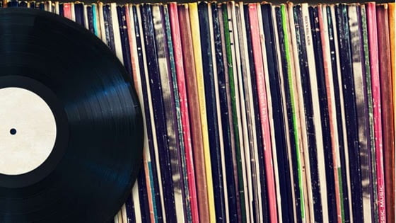 vinyl records